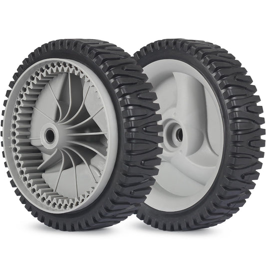 583719501 194231X460 Front Drive Wheels, 8 Inch Wheels Fit for Craftsman Husqvarna & HU Self Propelled Lawn Mower, Pack of 2