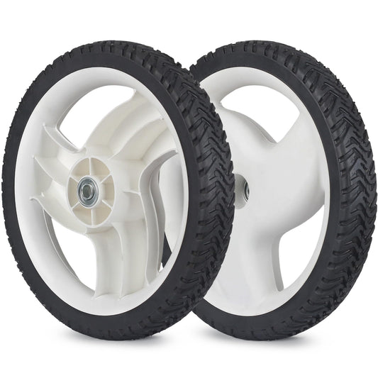 105-1816 Lawn Mower Wheels, 12 Inch Rear Wheels Fit for Toro 20012 20016 20019 Stens 205-268 Lawn Mower, Pack of 2