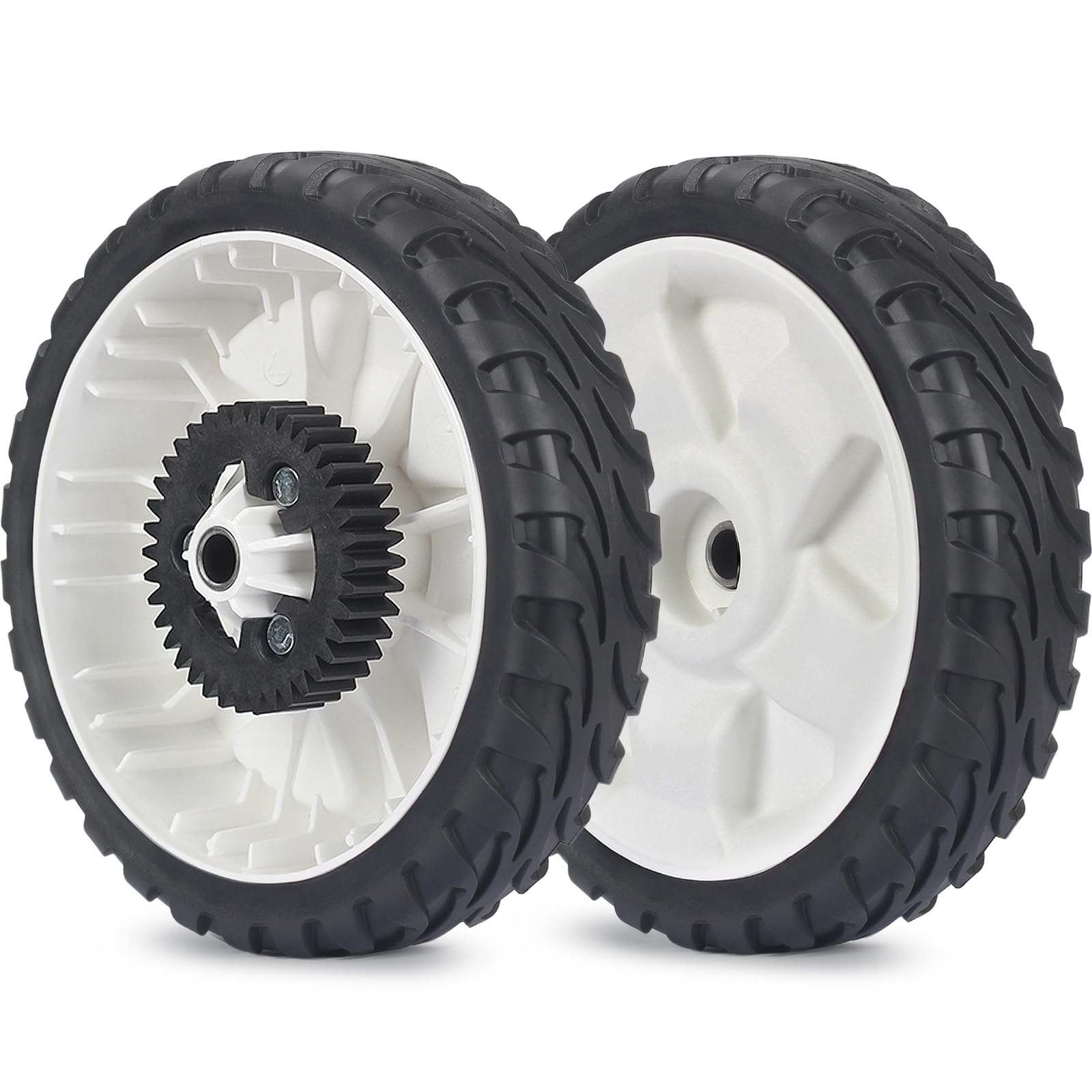 115-4695 20332 20333 20334 Front Drive Wheels, 8 Inch Wheels Fit for Toro Lawn Mower, Pack of 2