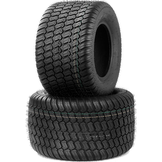 20x12.00-10 Tubeless Lawn Mower Tires, 20x12-10 for Tractor Riding Lawnmowers, 4 Ply, Turf-S Pattern(2 Pack)