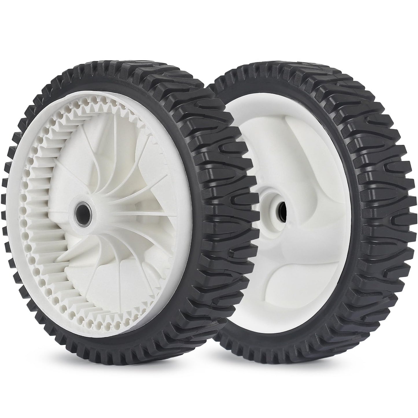 532403111 Lawn Mower Front Drive Wheels, Replacement 583719501 194231X460 Mower Wheels for Craftsman Husqvarna Pack of 2