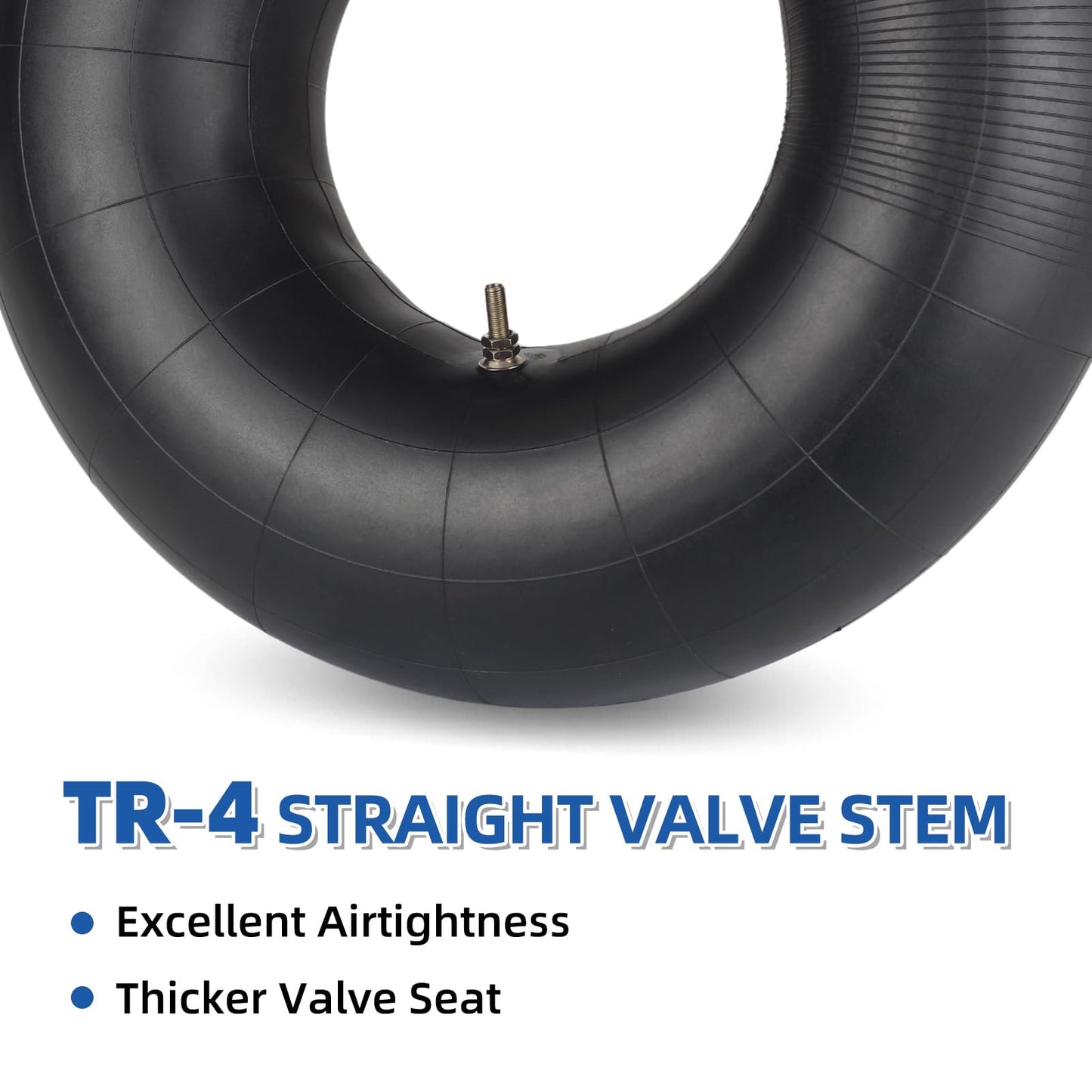 20x8.00-8 20x10.00-8 Inner Tubes, 2 Pack with TR4 Valve Stem, Heavy-Duty Replacement Tubes for Lawn Mowers, Tractors, Riding Mowers, Golf Carts, Scooters, Go Karts, Wagons, Garden Trailers
