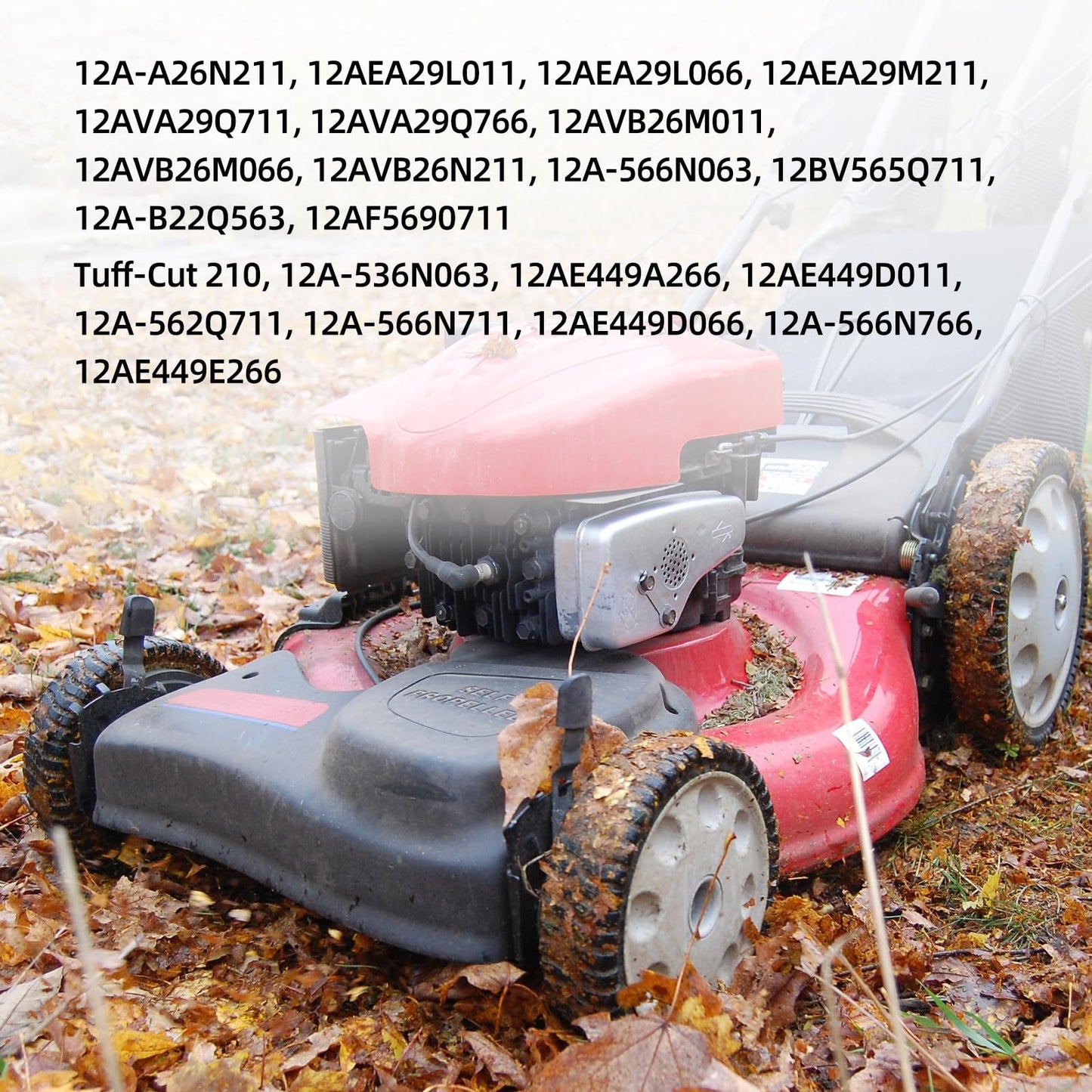 734-04018 Lawn Mower Front Drive Wheels, 8 Inch Wheels for MTD 734-04018A 734-04018B 734-04018C 12AV569Q597 Troy-Bilt TB240, Pack of 2