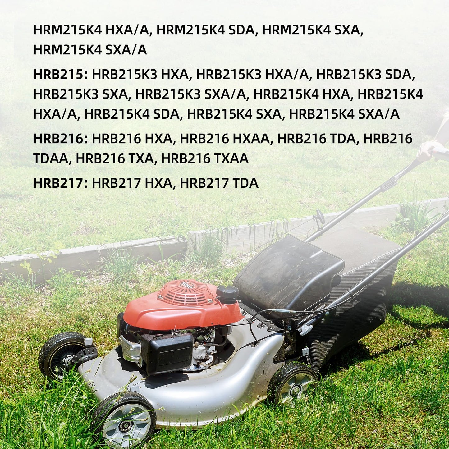 42710-VE2-M02ZE Rear Wheels, 8 Inch Wheels Fit for HRR216 HRS216 HRT216 Honda Walk-behind Lawn Mower, Pack of 2