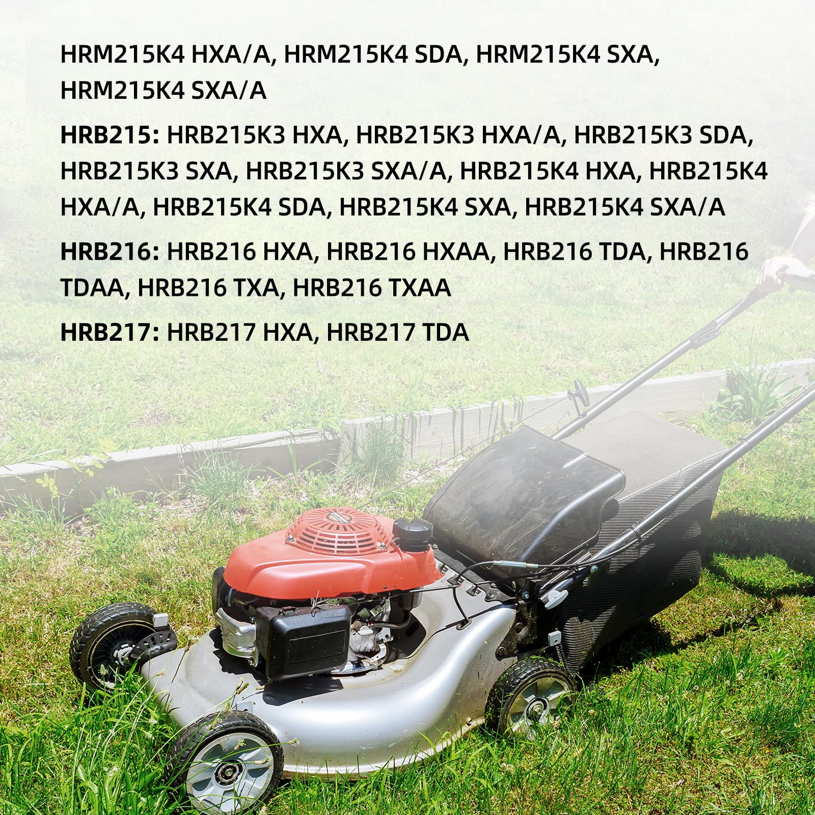 42710-VE2-M02ZE Rear Wheels, 8 Inch Wheels Fit for HRR216 HRS216 HRT216 Honda Walk-behind Lawn Mower, Pack of 2