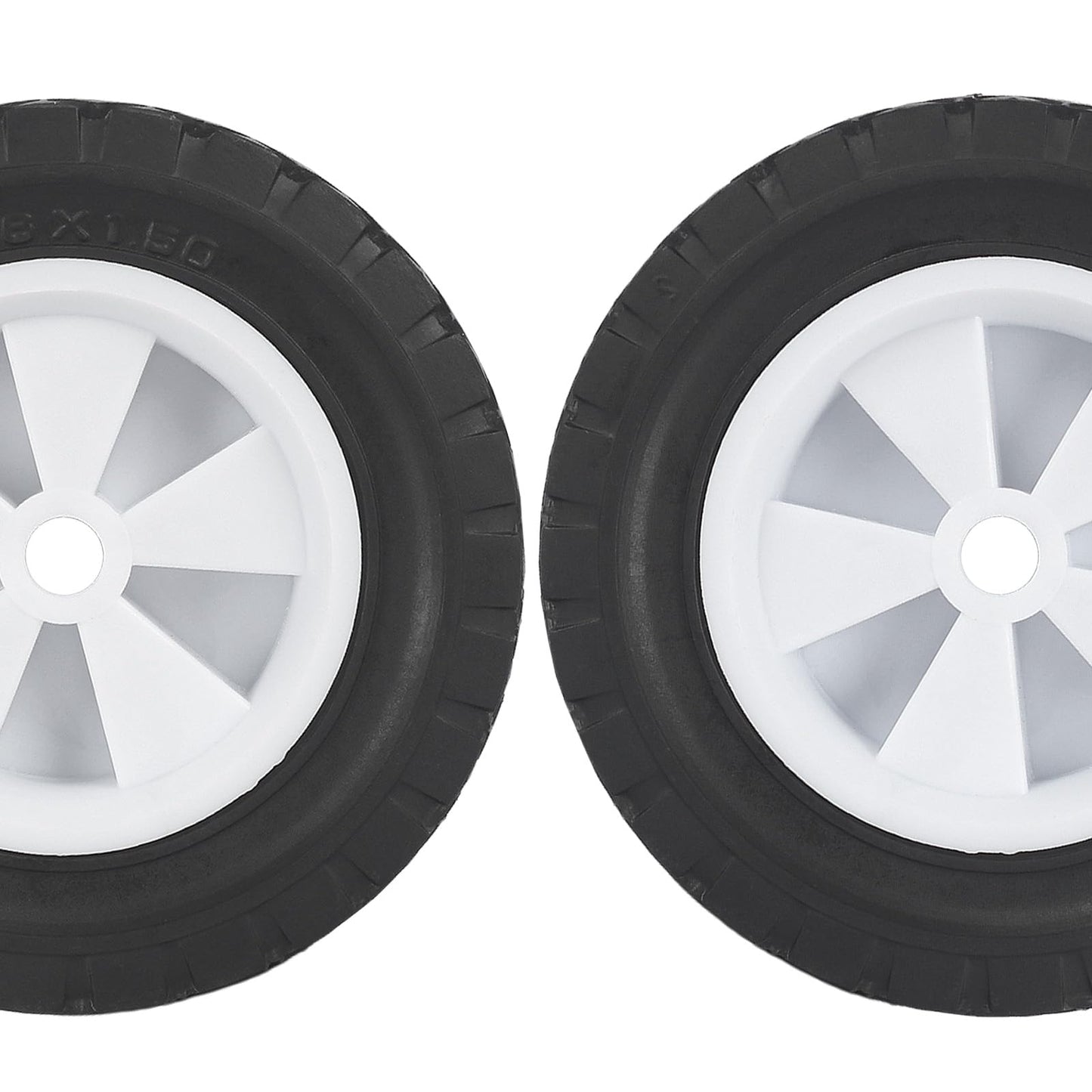 72-106 Hand Truck, 6 Inch Cart Wheels Fit for Oregon Lawn Mower Wagon Utility Cart, Pack of 2
