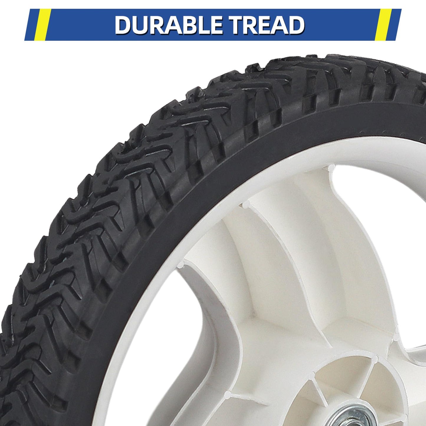 105-1816 Lawn Mower Wheels, 12 Inch Rear Wheels Fit for Toro 20012 20016 20019 Stens 205-268 Lawn Mower, Pack of 2