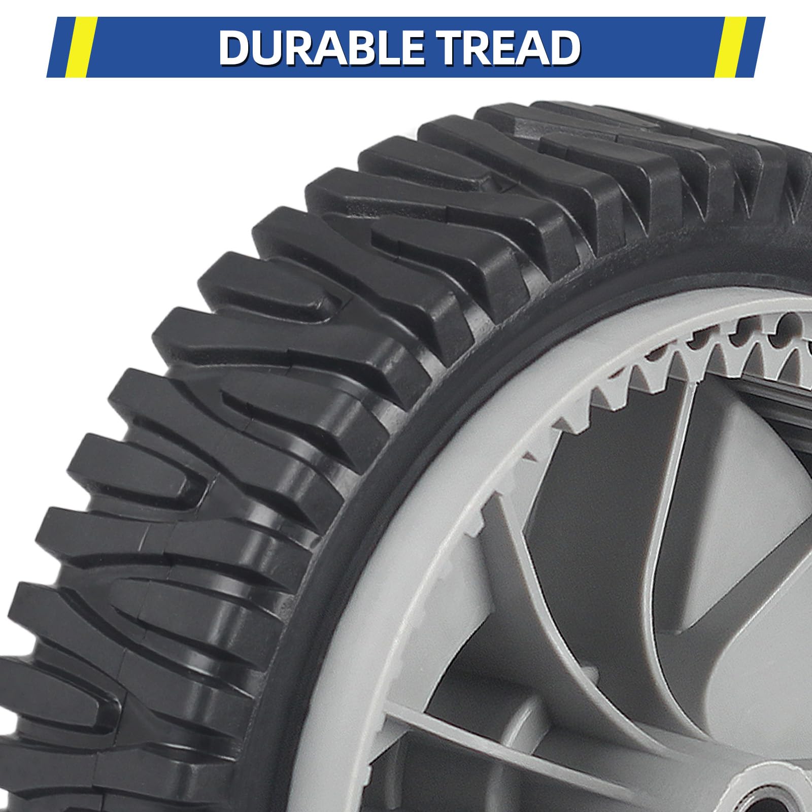 532401274 401274X460 532411081 Replacement Front Drive Wheels, 8 Inch Wheels for Husqvarna AYP Craftsman Lawn Mower, Pack of 2