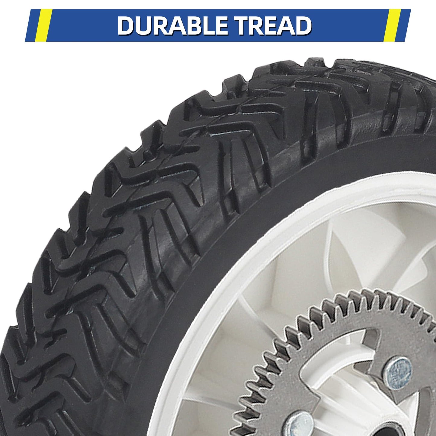 105-3036 105-3024 105-3025 Rear Drive Wheels, 8 Inch Wheels Fit for 20041 20066 20017 20068 20073 Recycler Self-Propelled Push Mower, Pack of 2