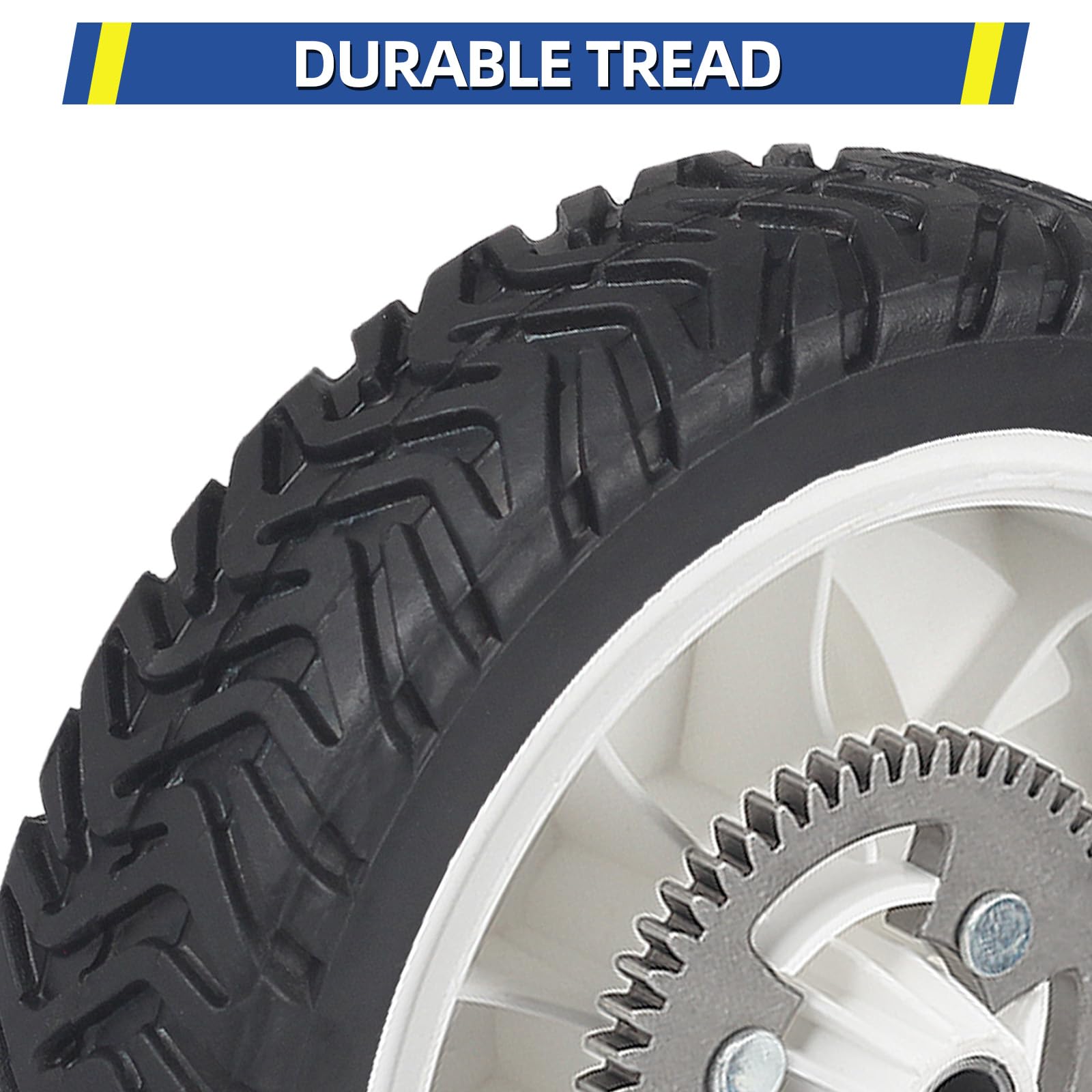 105-3036 105-3024 105-3025 Rear Drive Wheels, 8 Inch Wheels Fit for 20041 20066 20017 20068 20073 Recycler Self-Propelled Push Mower, Pack of 2