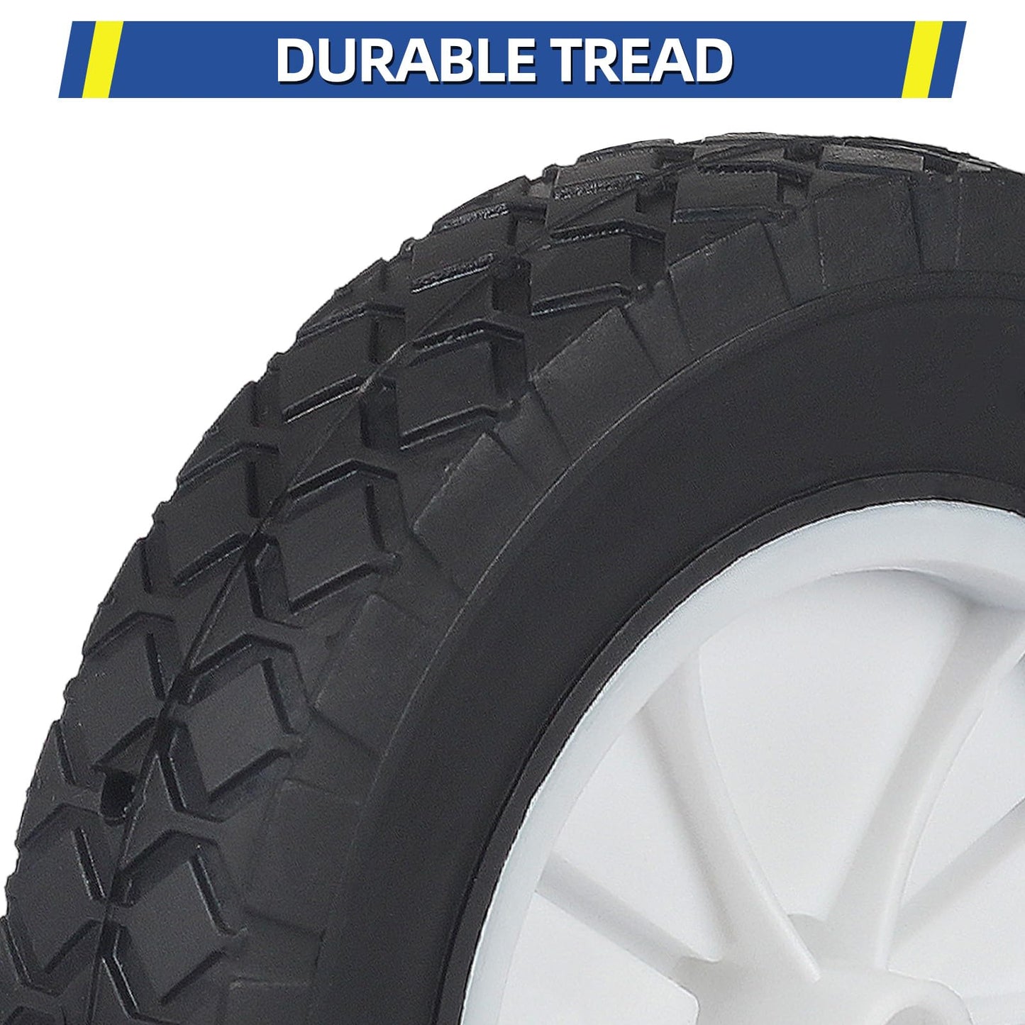 72-108 Replacement Wheels for Oregon, 8 Inch Wheels Fit for Radio Flyer Wagon BBQ Grill Craftsman AYP MTD Lawn Mower, Pack of 2