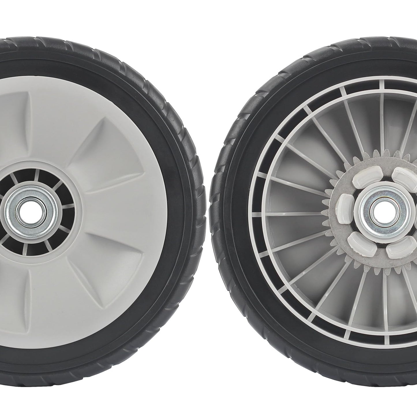 42710-VE2-M02ZE Rear Wheels, 8 Inch Wheels Fit for HRR216 HRS216 HRT216 Honda Walk-behind Lawn Mower, Pack of 2