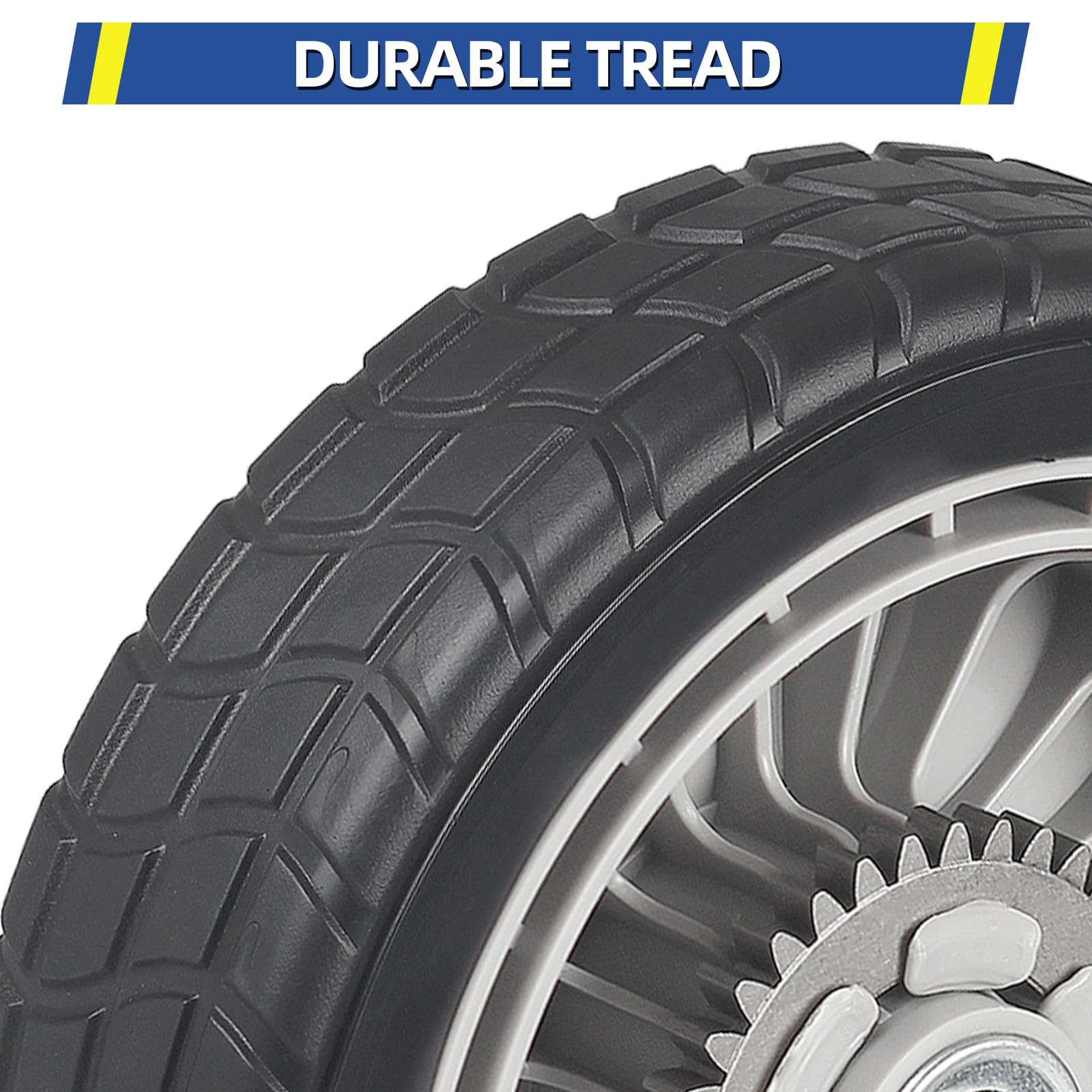 42710-VE2-M02ZE Rear Wheels, 8 Inch Wheels Fit for HRR216 HRS216 HRT216 Honda Walk-behind Lawn Mower, Pack of 2