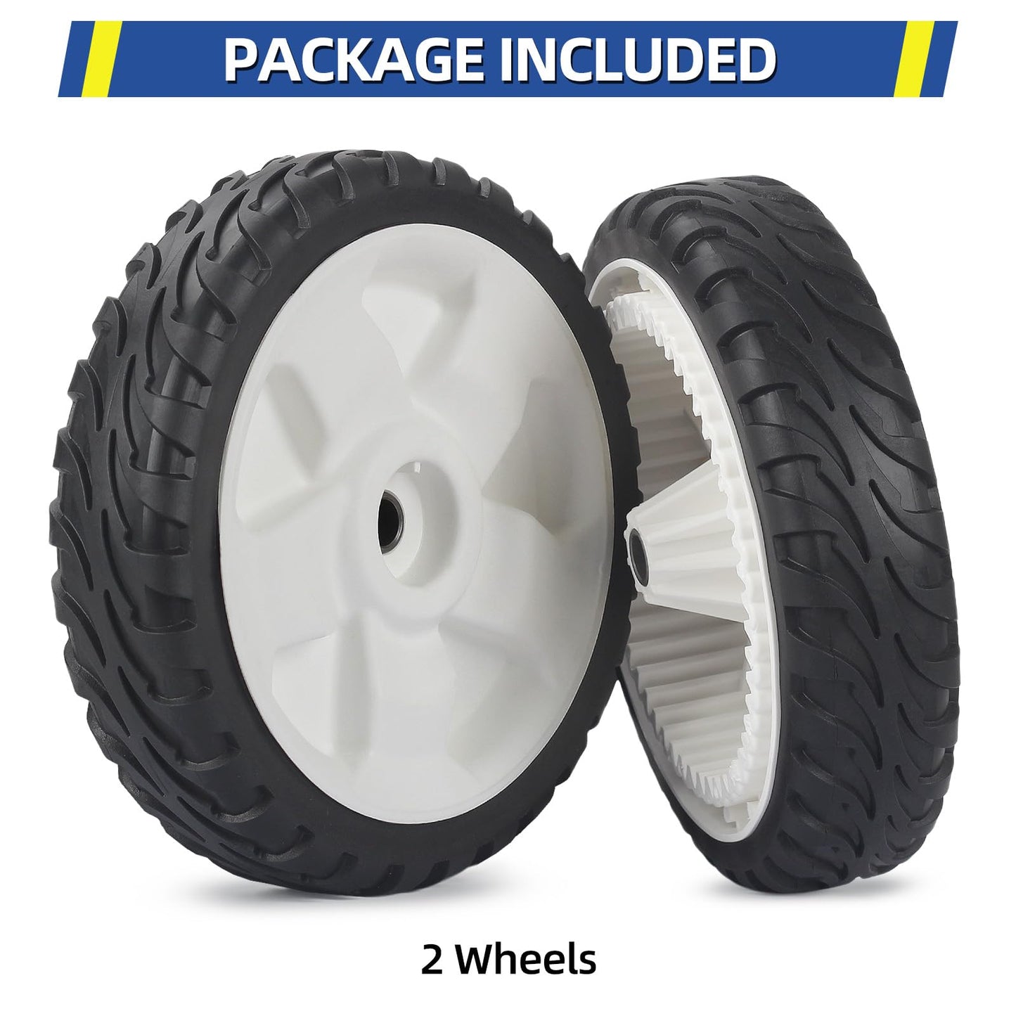 119-0311 20330 137-4832 Front Drive Wheels, 8 Inch Wheels Fit for Toro Self Propelled Mower, Pack of 2