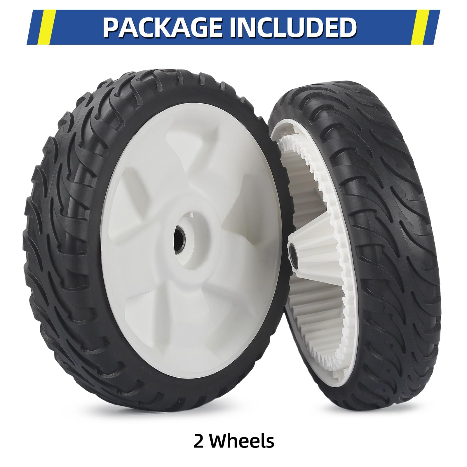 119-0311 20330 137-4832 Front Drive Wheels, 8 Inch Wheels Fit for Toro Self Propelled Mower, Pack of 2