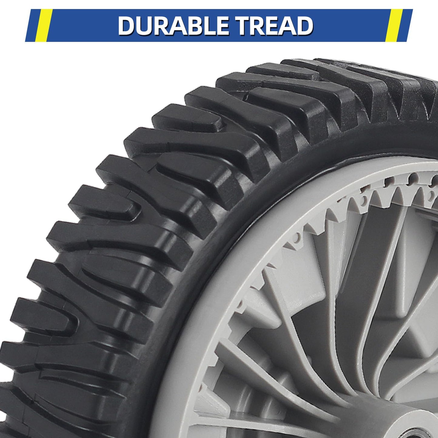 583719501 194231X460 Front Drive Wheels, 8 Inch Wheels Fit for Craftsman Husqvarna & HU Self Propelled Lawn Mower, Pack of 2