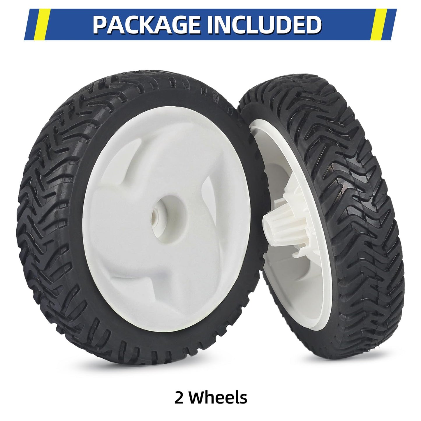 105-1814 14424 205-284 Front Drive Wheels, 8 Inch Wheels Fit for Toro Lawn Mower, Pack of 2