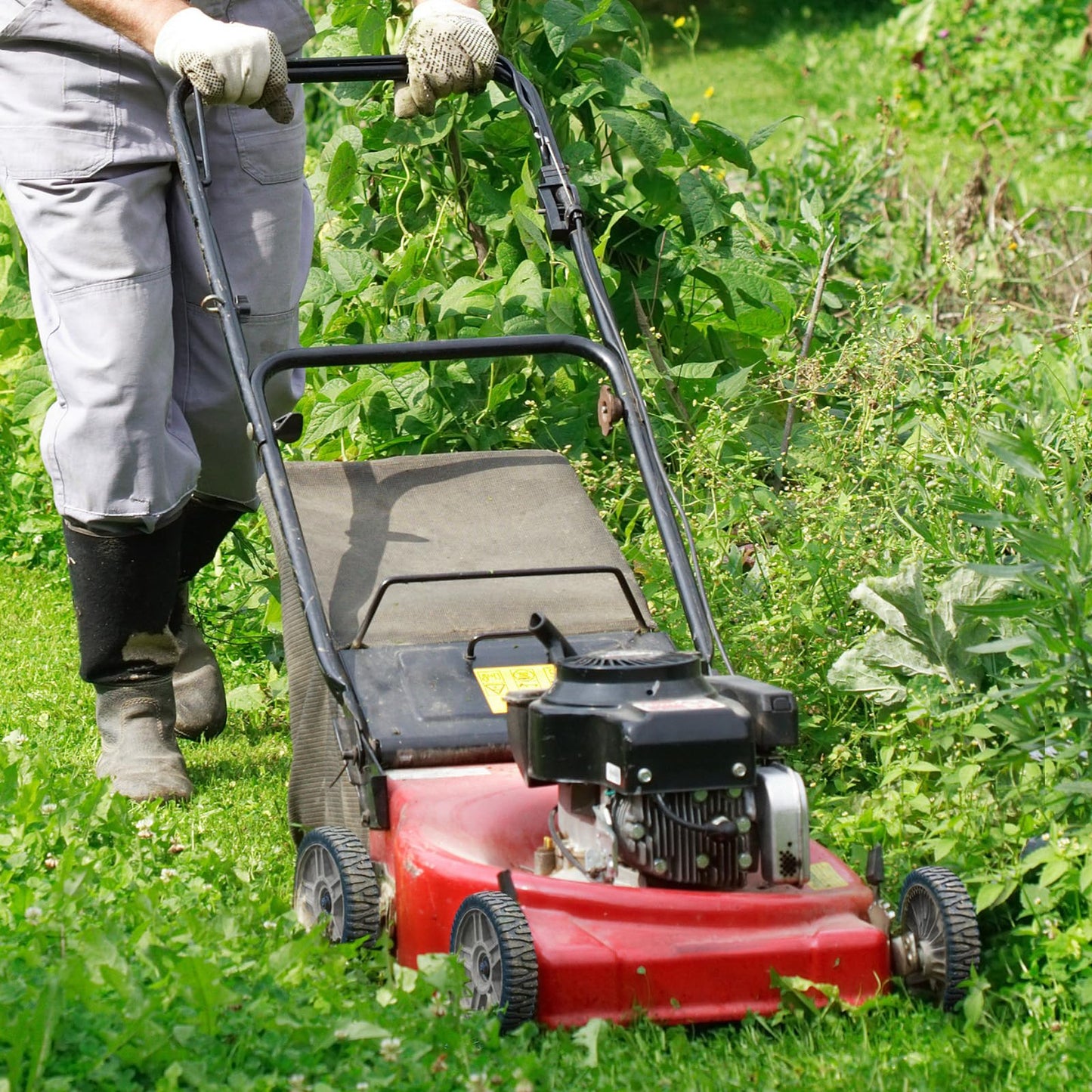 8 Inch Lawn Mower Front Wheels, Replacement 581009202, 193912X460 Wheels for Husqvarna Craftsman AYP, Pack of 2