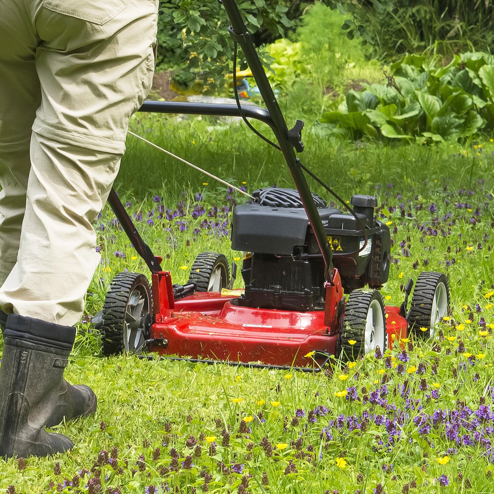 532401274 401274X460 532411081 Replacement Front Drive Wheels, 8 Inch Wheels for Husqvarna AYP Craftsman Lawn Mower, Pack of 2
