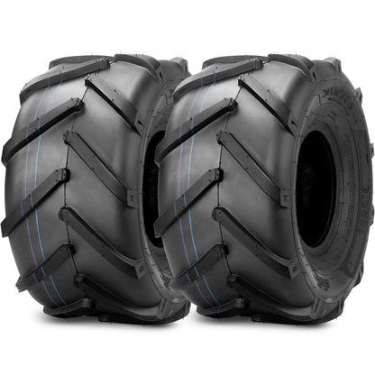 20x10.00-8 Ag Lug High-Traction Lawn Mower Tubeless Tire, 20x10-8 Agriculture Tractor Tire, 4 Ply, 1227lbs Capacity