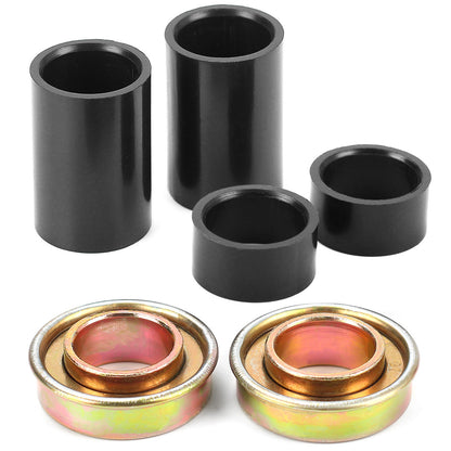 Bearing & Hub Length Adjustment Hardware Kit, with 3/4'' Bore Hole Bearing, 1/2'' and 1-1/2'' Nylon Washers, 6 Pack
