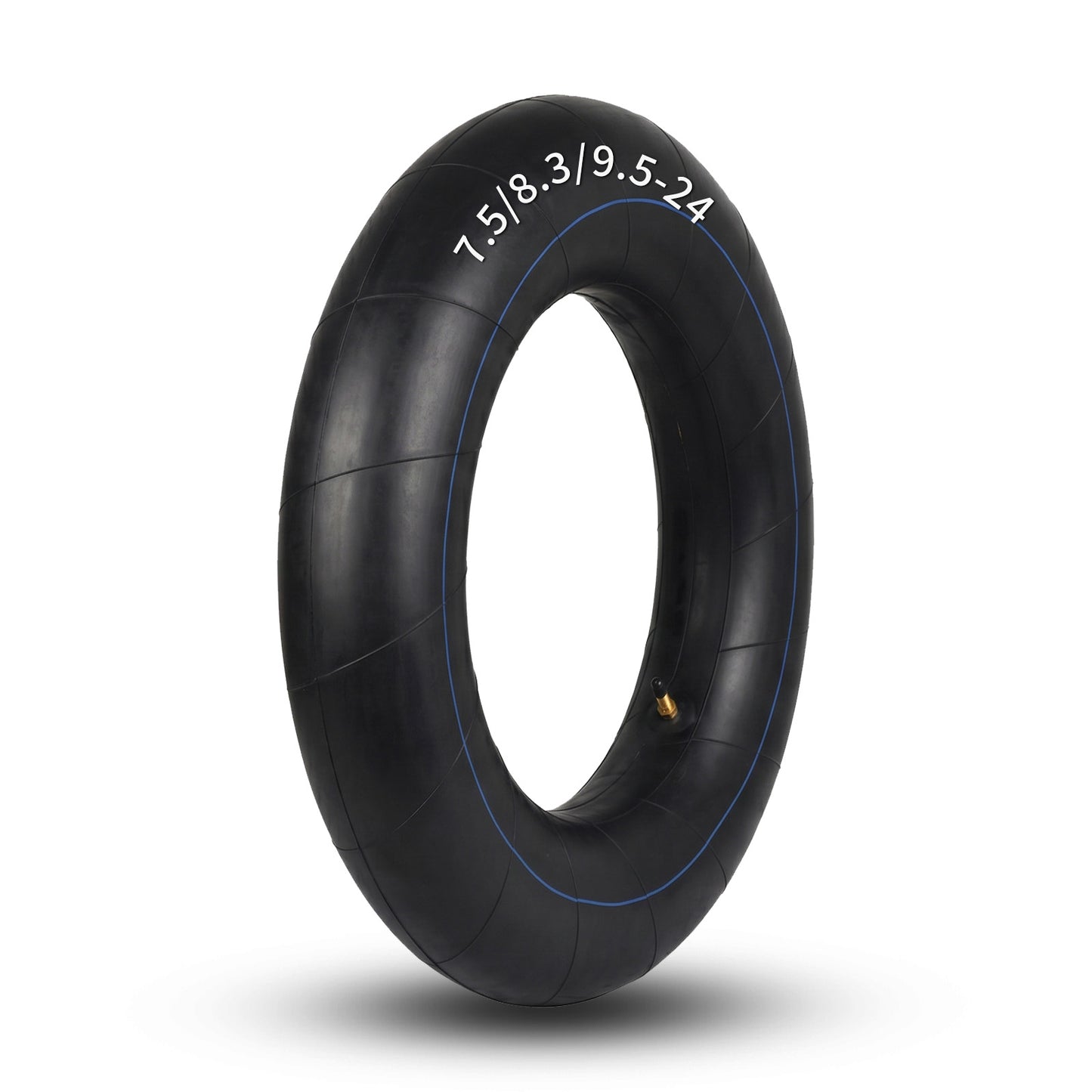 7.5-24/8.3-24/9.5-24 Butyl Inner Tube, 1 Pack with TR218A Valve Stem, Heavy-Duty Inner Tube, Replacement Tube for Farm Tractor, Backhoe and Industrial Equipment