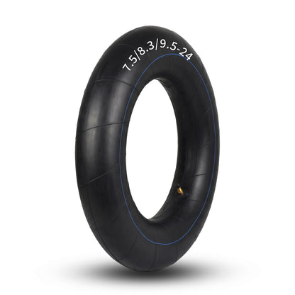 7.5-24/8.3-24/9.5-24 Butyl Inner Tube, 1 Pack with TR218A Valve Stem, Heavy-Duty Inner Tube, Replacement Tube for Farm Tractor, Backhoe and Industrial Equipment