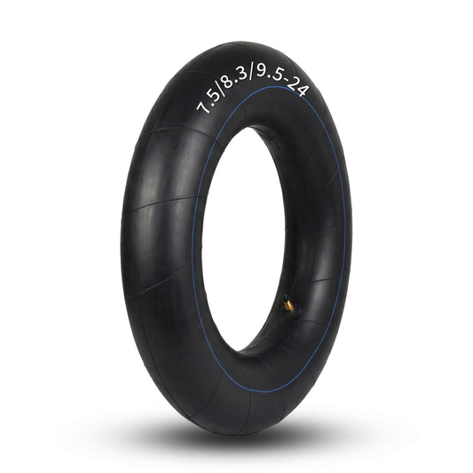 7.5-24/8.3-24/9.5-24 Butyl Inner Tube, 1 Pack with TR218A Valve Stem, Heavy-Duty Inner Tube, Replacement Tube for Farm Tractor, Backhoe and Industrial Equipment