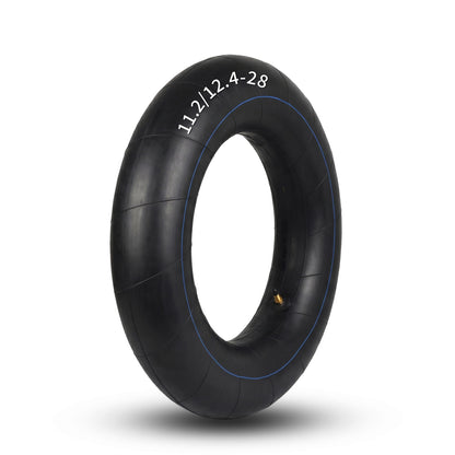 11.2-28/12.4-28 Butyl Inner Tube, 1 Pack with TR218A Valve Stem, Heavy-Duty Inner Tube, Replacement Tube for Farm Tractor, Backhoe and Industrial Equipment