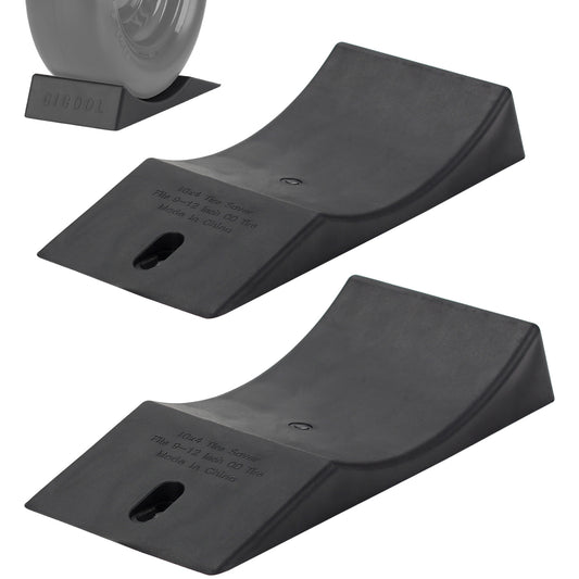 Tire Saver Ramp for 9-12" Tire and Wheel, Flat-Free & Tubeless Tire Protector to Prevent Flat Spots Caused by Long Storage Parking for Riding Lawn Mower
