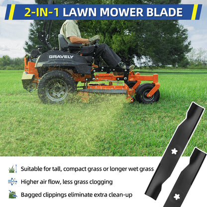 48" Mower Deck Blades for Husqvarna, OEM 173920, 180054, 532180554, 575938201