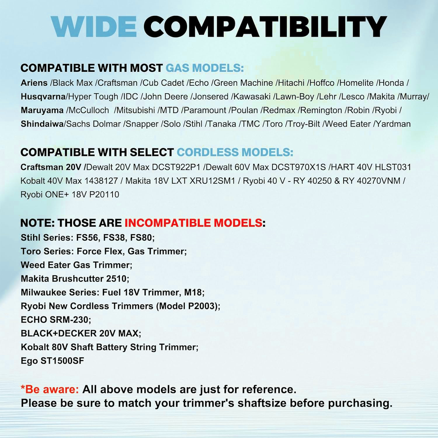 GICOOL Universal Weed Eater Head, Fast Load Replacement String Trimmer Head with Bolts & Nuts - Weed Wacker Heads for Echo, Ego, Dewalt, Stihl, Husqvarna, Includes 12pcs 0.095" Trimmer Line