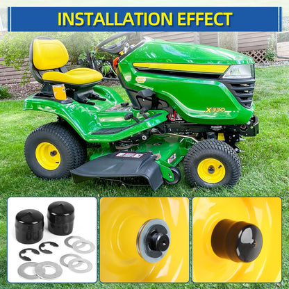 Lawnmower Wheel Hardware Kit, Compatible with Husqvarna Craftsman AYP Poulan Huskee Jonsered 532188967 532121749 812000029 121748X 121749X 583512801 532436874 12000029