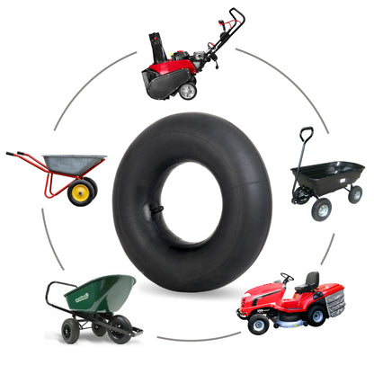 4.00-6 Replacement Inner Tube, 2 Pack with TR-13 Valve Stem, Heavy Duty, For 13" Tires Wheelbarrow Garden Utility Wagon Go Cart Lawn Mower