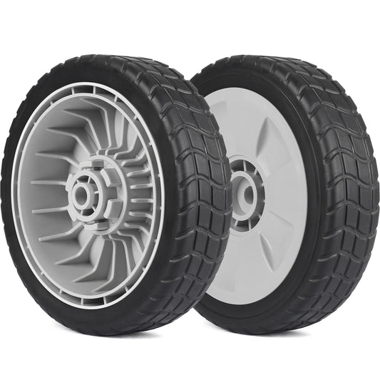 GICOOL 44710-VL0-L02ZB Front Wheels, 8 Inch Wheels Fit for Honda HRR216 HRS216 HRT216 Walk-behind Lawn Mower, 8 Inch Wheels, Pack of 2