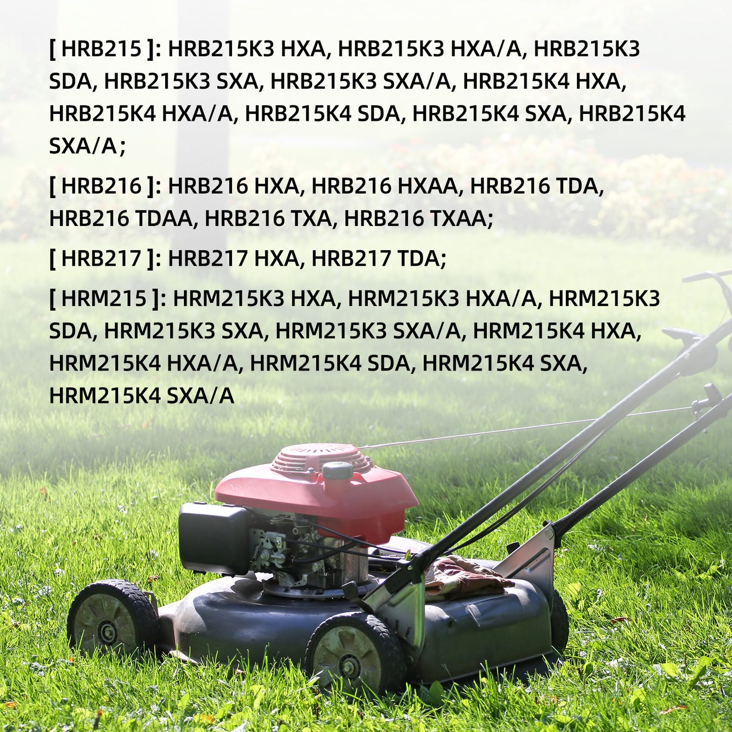 GICOOL 44710-VL0-L02ZB Front Wheels, 8 Inch Wheels Fit for Honda HRR216 HRS216 HRT216 Walk-behind Lawn Mower, 8 Inch Wheels, Pack of 2