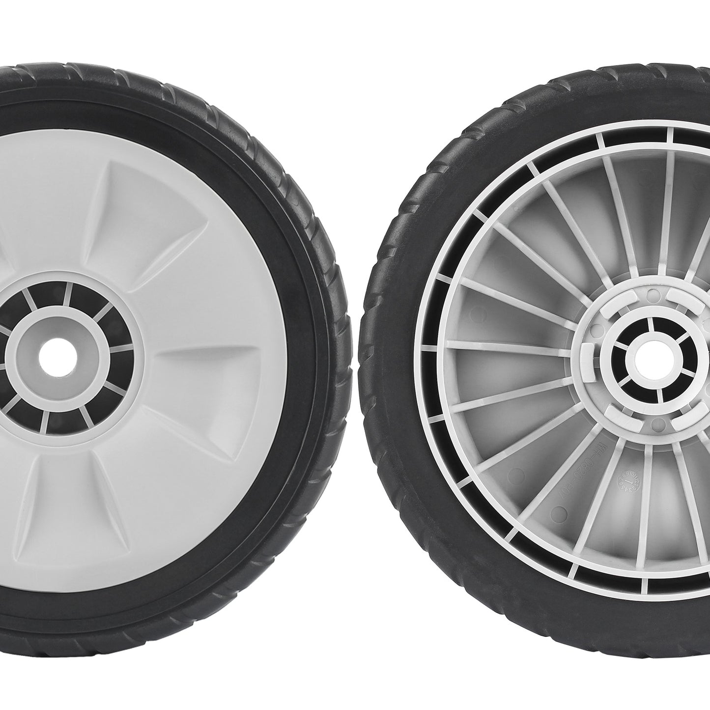 GICOOL 44710-VL0-L02ZB Front Wheels, 8 Inch Wheels Fit for Honda HRR216 HRS216 HRT216 Walk-behind Lawn Mower, 8 Inch Wheels, Pack of 2