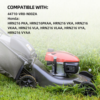 44710-VR8-N00ZA Lawn Mower Front Wheels, 8 Inch Wheels for Honda HRN216, Pack of 2