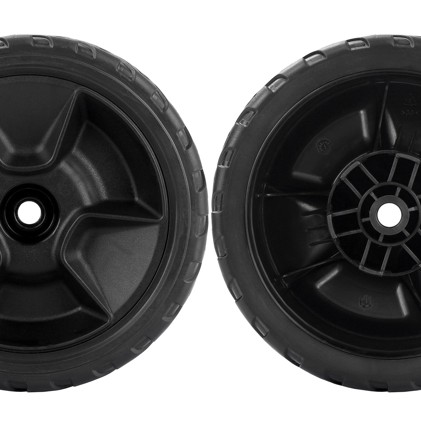 44710-VR8-N00ZA Lawn Mower Front Wheels, 8 Inch Wheels for Honda HRN216, Pack of 2