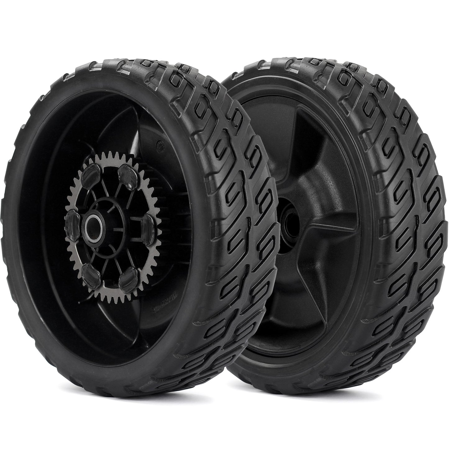 42710-VR8-N00ZA Lawn Mower Rear Wheels, 8 Inch Wheels Kit for Honda HRN216, 2 Pack