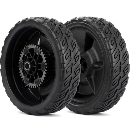 42710-VR8-N00ZA Lawn Mower Rear Wheels, 8 Inch Wheels Kit for Honda HRN216, 2 Pack