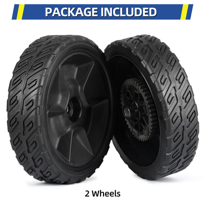42710-VR8-N00ZA Lawn Mower Rear Wheels, 8 Inch Wheels Kit for Honda HRN216, 2 Pack