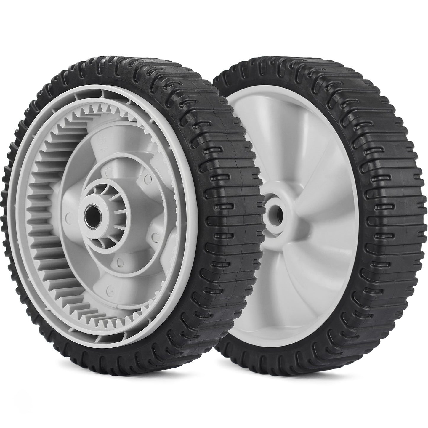 734-04581 634-0190A Lawn Mower Wheels, 8 Inch Wheels for MTD, Yard Man, Craftsman, Huskee, Yard Machines Self -Propelled Walk-Behind, 2 Pack