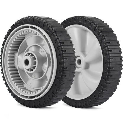 734-04581 634-0190A Lawn Mower Wheels, 8 Inch Wheels for MTD, Yard Man, Craftsman, Huskee, Yard Machines Self -Propelled Walk-Behind, 2 Pack