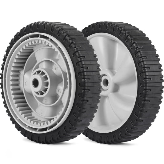 GICOOL 734-04581 634-0190A Lawn Mower Wheels, 8 Inch Wheels for MTD, Yard Man, Craftsman, Huskee, Yard Machines Self -Propelled Walk-Behind, 2 Pack