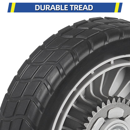GICOOL 4 Pack HRR216 Lawn Mower Wheels, 2 Rear Wheels 42710-VE2-M02ZE and 2 Front Wheels 44710-VL0-L02ZB for Honda HRR216 HRS216 HRT216 Walk-behind Lawn Mower