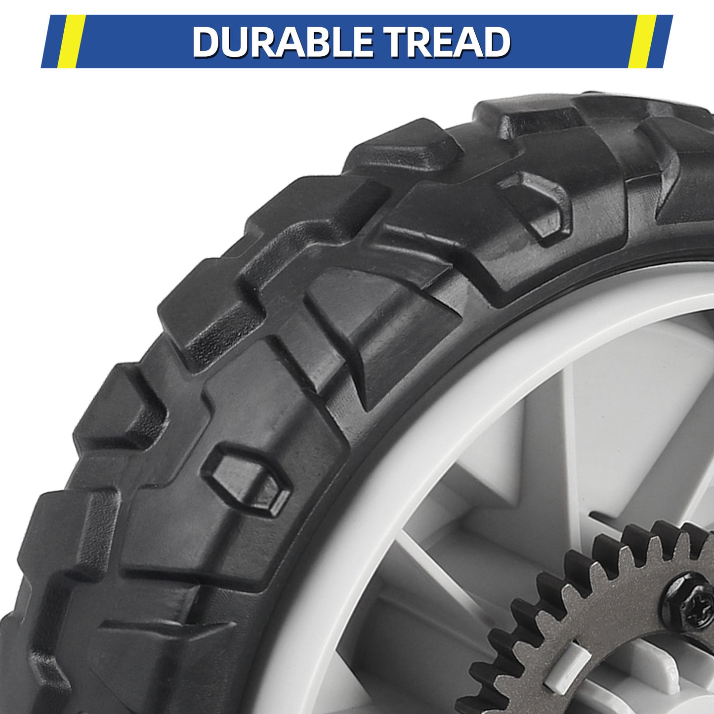 580365301 Lawn Mower Wheels, 593198101 Drive Wheels for Husqvarna, HU675AWD, HU700AWD, HU725AWD, HU800AWD, LC356AWD, Craftsman, 8 Inch Wheels, 2 Pack