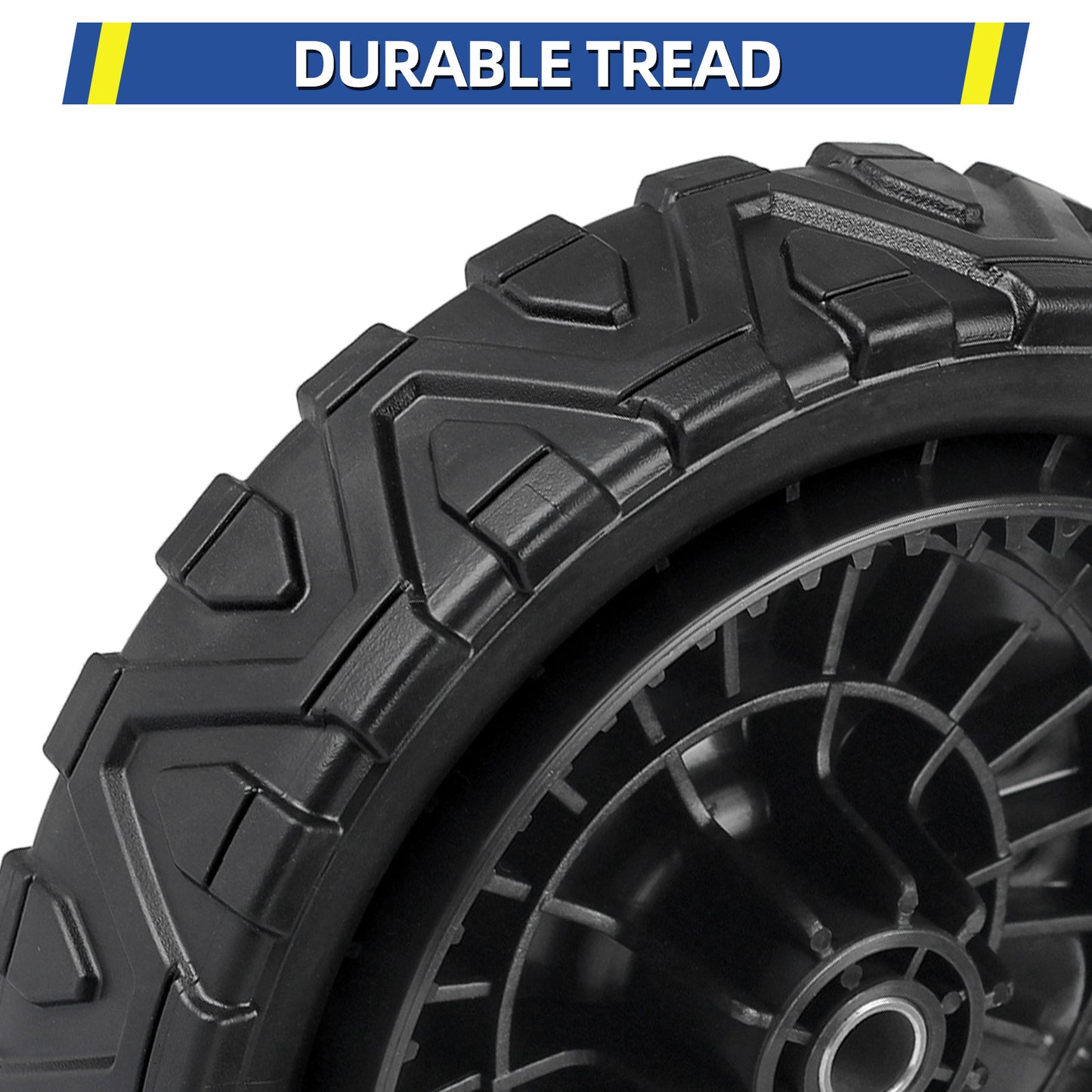 634-05040 Lawn Mower Wheels, 8 Inch Wheels for MTD, Cub Cadet, Craftsman Walk-Behind Mower, 2 Pack