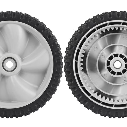734-04581 634-0190A Lawn Mower Wheels, 8 Inch Wheels for MTD, Yard Man, Craftsman, Huskee, Yard Machines Self -Propelled Walk-Behind, 2 Pack