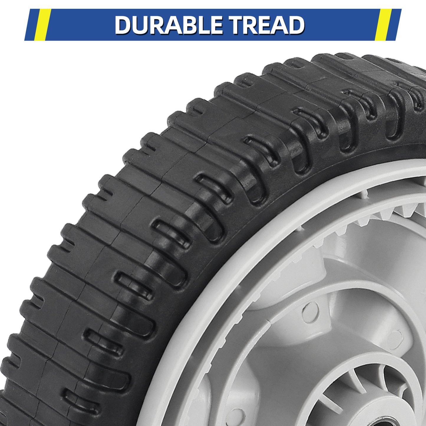 734-04581 634-0190A Lawn Mower Wheels, 8 Inch Wheels for MTD, Yard Man, Craftsman, Huskee, Yard Machines Self -Propelled Walk-Behind, 2 Pack